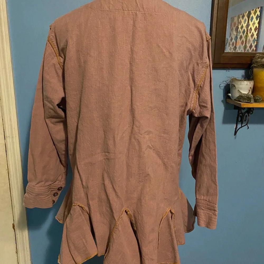 tribe, BoHo, Ruffle, Jacket - Picture 7 of 8